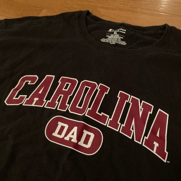 Champion South Carolina Gamecocks Dad Black T-Shirt / USC / Men’s XL - Picture 2 of 5